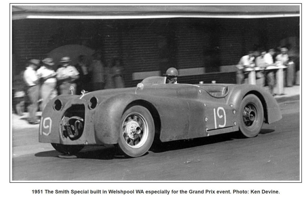 1951 Australian Grand Prix (AGP) at Narrogin, the Smith Special